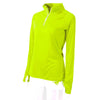 BAW Women's Neon Yellow Xtreme Tek Quarter Zip