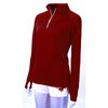 BAW Women's Red Xtreme Tek Quarter Zip