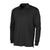 BAW Men's Black Xtreme Tek Long Sleeve Polo