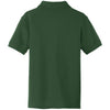 Port Authority Youth Deep Forest Green Core Classic Pique Polo