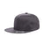 Yupoong Charcoal Unstructured 5-Panel Snapback Cap