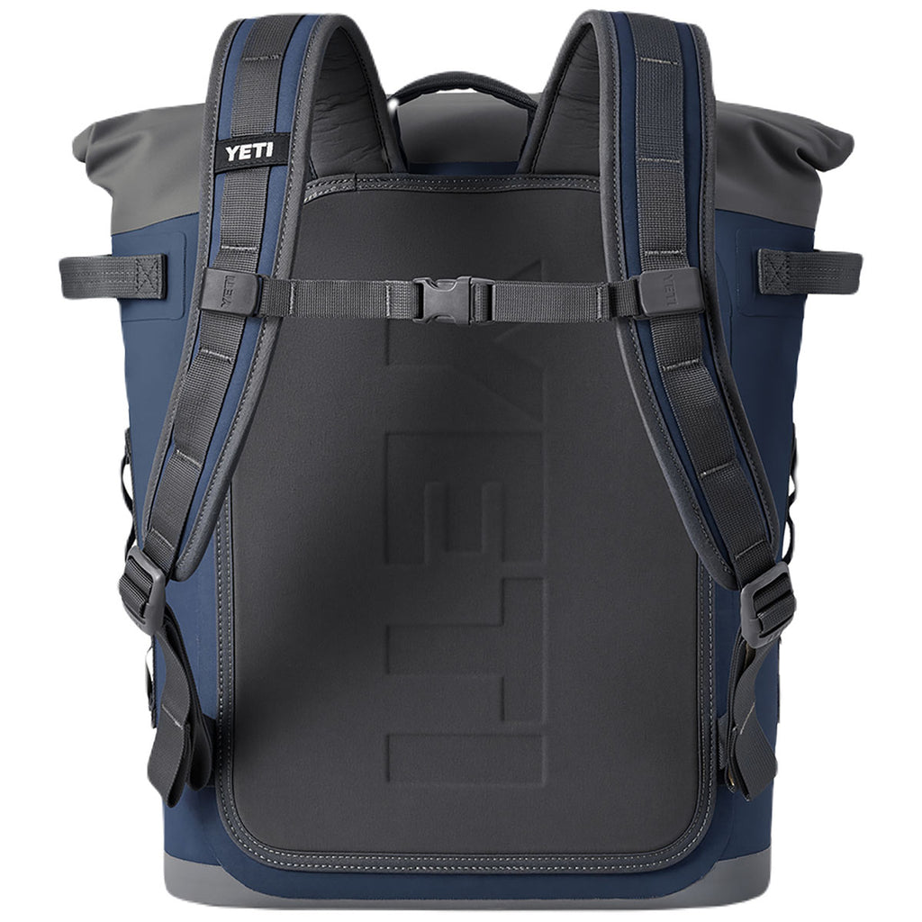 YETI Navy Hopper M20 Soft Backpack Cooler