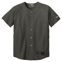New Era Youth Graphite Diamond Era Full-Button Jersey