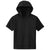 Sport-Tek Youth Black Sport-Wick Fleece Short Sleeve Pullover Hoodie