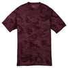 Sport-Tek Youth Maroon CamoHex Tee