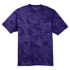 Sport-Tek Youth Purple CamoHex Tee