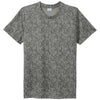 Sport-Tek Youth Grey Concrete PosiCharge Digi Camo Short Sleeve Tee