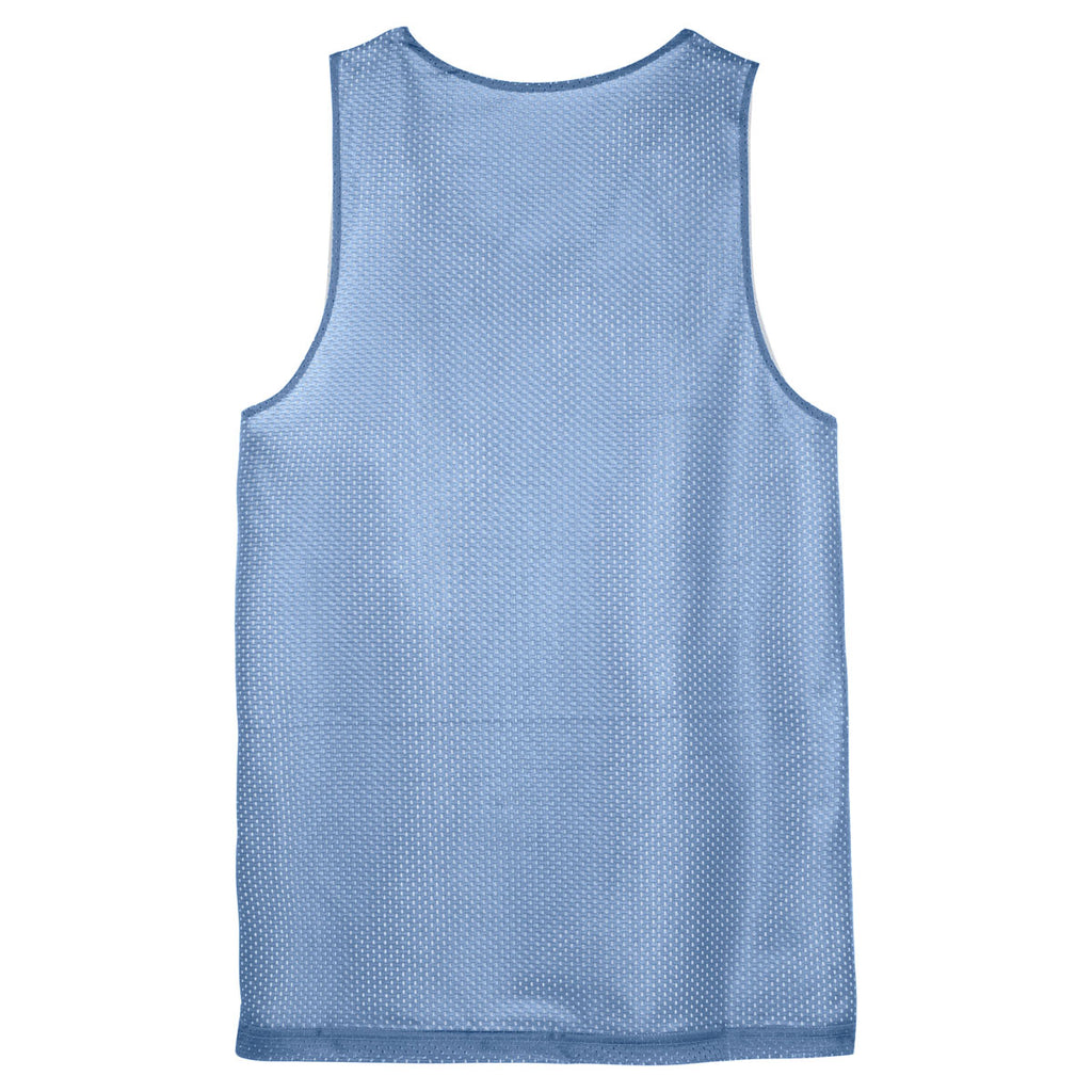 Sport-Tek Youth Carolina Blue PosiCharge Classic Mesh Reversible Tank