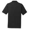 Sport-Tek Youth Black PosiCharge RacerMesh Polo