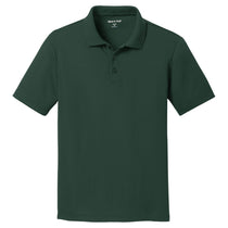 Sport-Tek Youth Dark Forest Green PosiCharge RacerMesh Polo