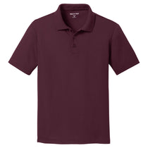 Sport-Tek Youth Maroon PosiCharge RacerMesh Polo