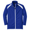 Sport-Tek Youth True Royal/White Tricot Track Jacket