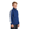 Sport-Tek Youth True Royal/White Tricot Track Jacket