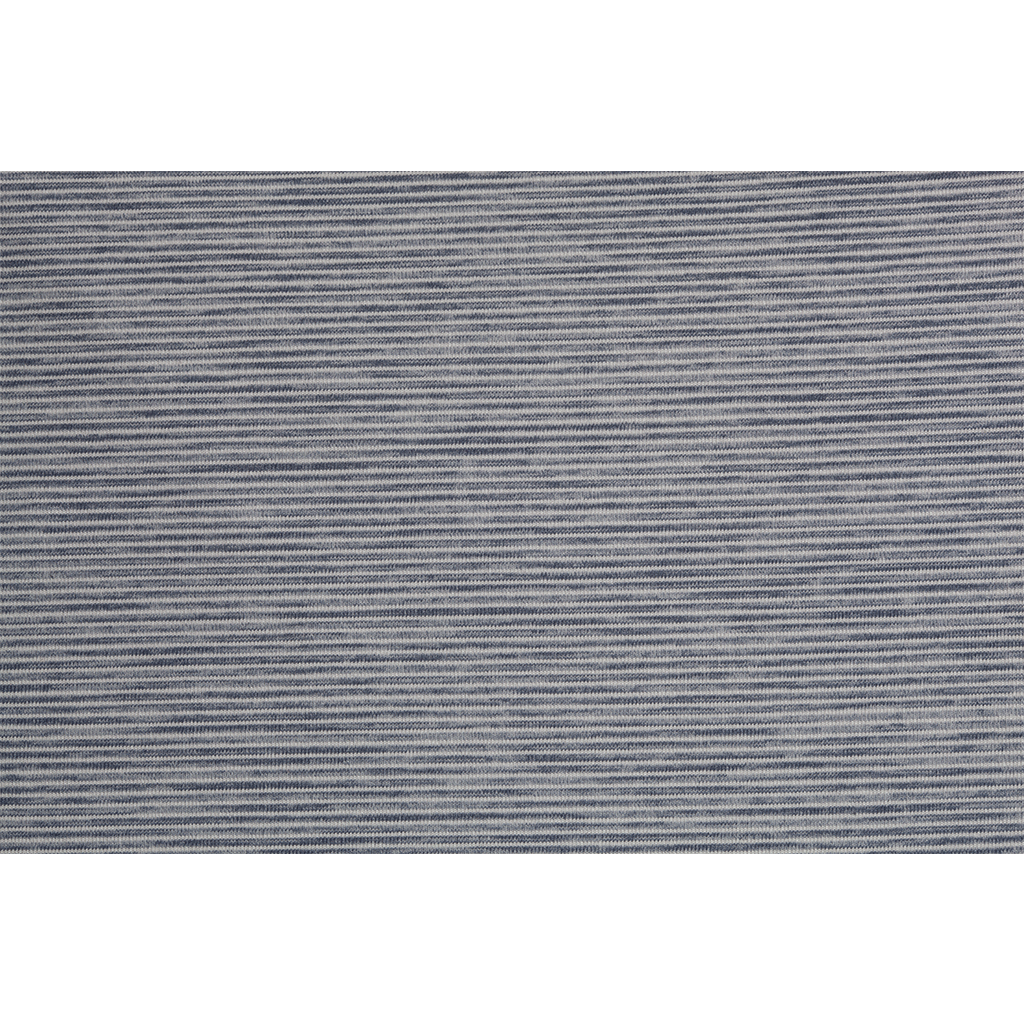 48-Hour Zusa Men's White/Steel Heather Stripe Polo