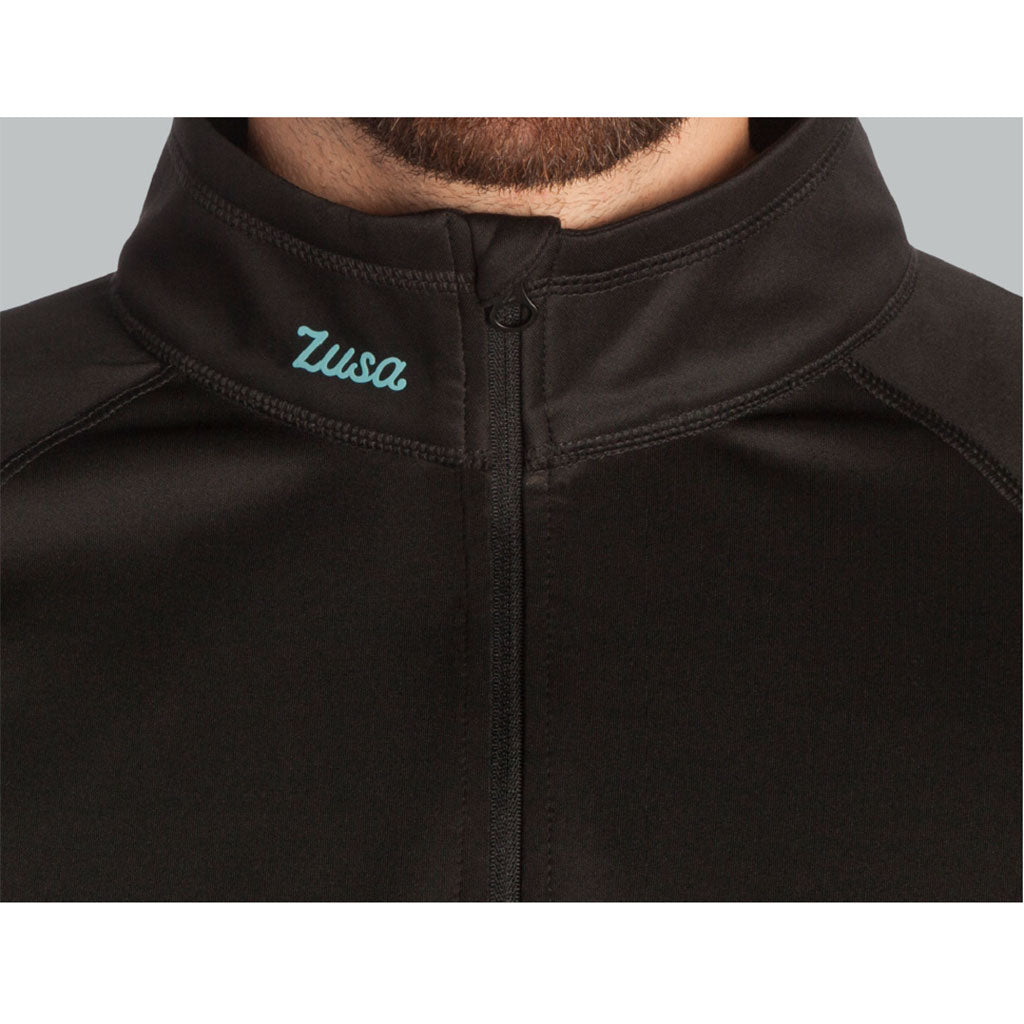 Zusa Men's Black Influencer Quarter Zip