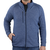 Zusa Men's True Navy Heather Midtown Fleece Full Zip