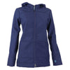 Zusa 3 Day Women's Navy Cross-Hatch Wanderlust Traveler Jacket