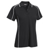 Expert Women's Black/White Malibu Polo