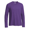 Expert Men's Dark Purple Long Sleeve Tec Tee