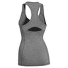 Expert Women's Charcoal Heather Eyelet Racerback Tank