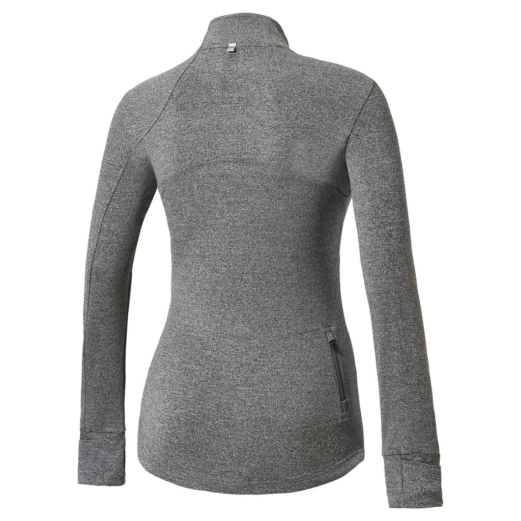 Expert Women's Charcoal Heather Full Zip Training Jacket