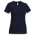 Expert Women's Navy Short Sleeve Natural Feel Jersey V-Neck