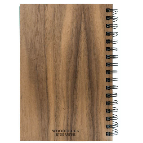 Woodchuck USA Walnut Spiral Journal