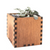 Woodchuck USA Mahogany Square Desktop Planter