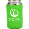Gold Bond Inc Lime Neoprene Can Holder - 2 Sided