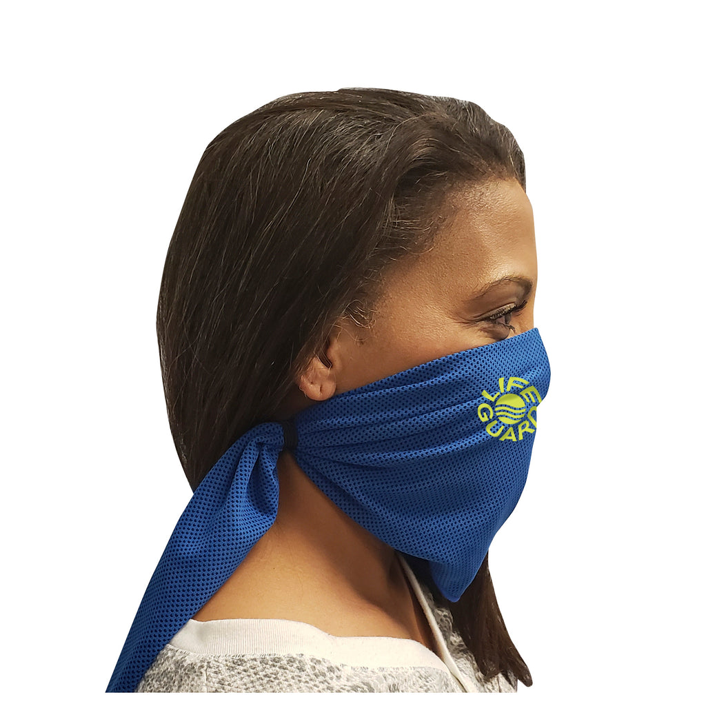 Primeline Purple 2-in-1 Face Cover Towel