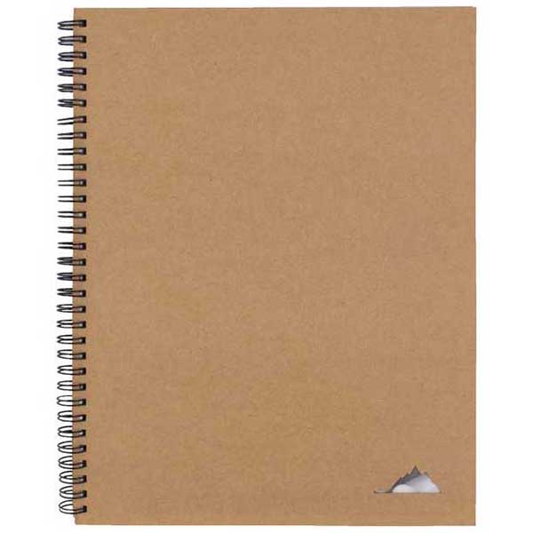 Gold Bond Rune Stone Natural 8.5" x 11" Notebook