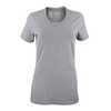 48-Hour Zusa Women's Light Grey Heather Peachy Tee