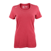 Zusa Women's Red Heather Peachy Tee