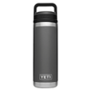 YETI Charcoal 18 oz. Chug Cap Bottle