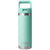 YETI Seafoam Rambler 18 oz Water Bottle W/ Color Matching Straw Cap