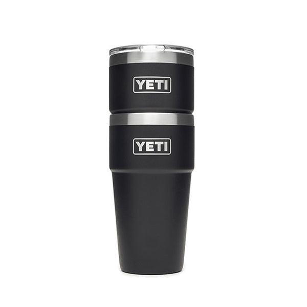 YETI Black Rambler 16 oz Stackable Pint