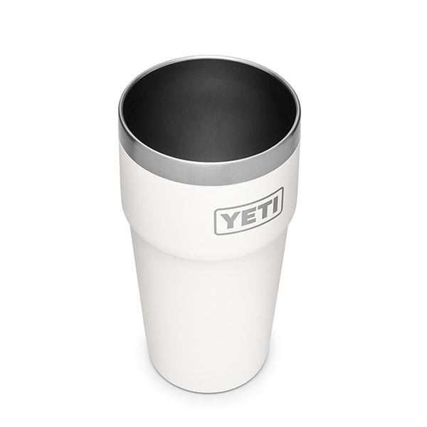 YETI White Rambler 16 oz Stackable Pint