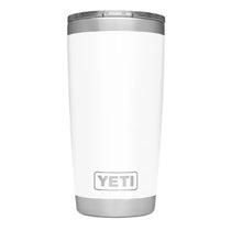 YETI White Rambler 20 oz. Tumbler